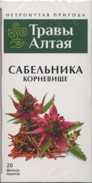 Сабельника корневища серии Алтай, 1,5 г, 20 шт