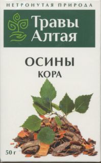 Осины кора серии Алтай, 50 г