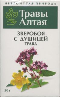 Зверобоя трава с душицей серии Алтай, 50 г