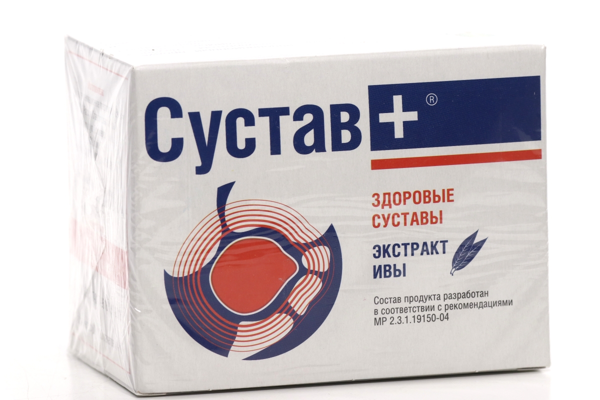 Сустав плюс с ивой, 4 г, 20 шт, саше
