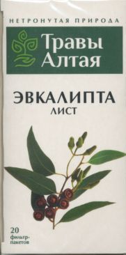 Эвкалипта лист серии Алтай, 1,5 г, 20 шт