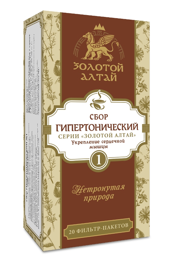 Гипер Тоник Фитосбор № 1 Золотой Алтай, 1,5 г, 20 шт