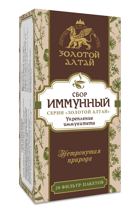 Иммунный сбор Золотой Алтай, 1,5 г, 20 шт