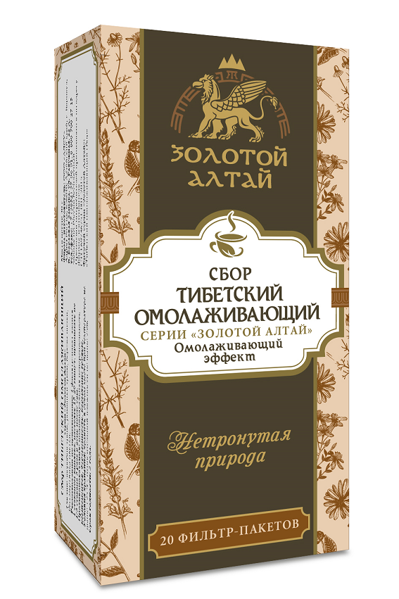 Тибетский сбор Золотой Алтай омолаживающий, 1,5 г, 20 шт