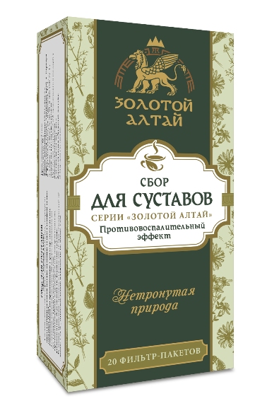 Для суставов сбор Золотой Алтай, 1,5 г, 20 шт