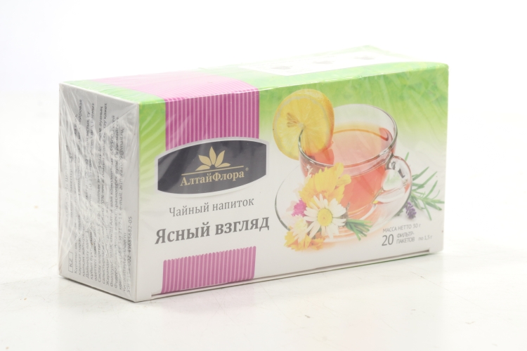 Чайный напиток Ясный взгляд очанка/черника/хвоя кедра, 1,5 г, 20 шт