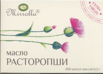 Расторопша масло, 300 мг, 200 шт, капсулы