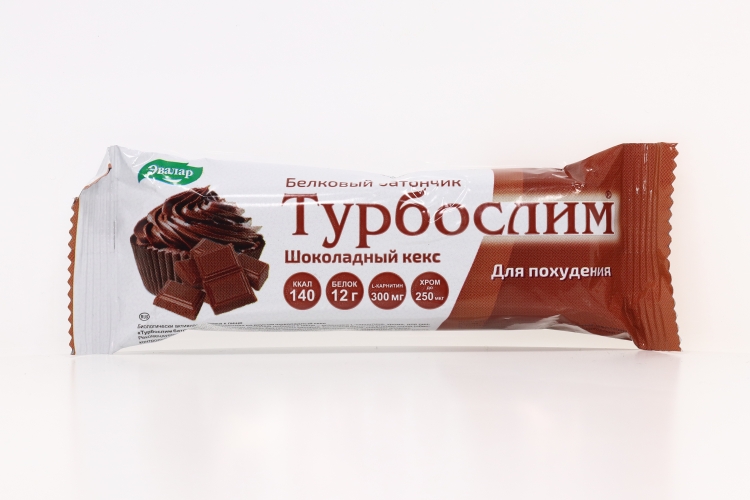 Батончик Турбослим шоколадный кекс, 50 г