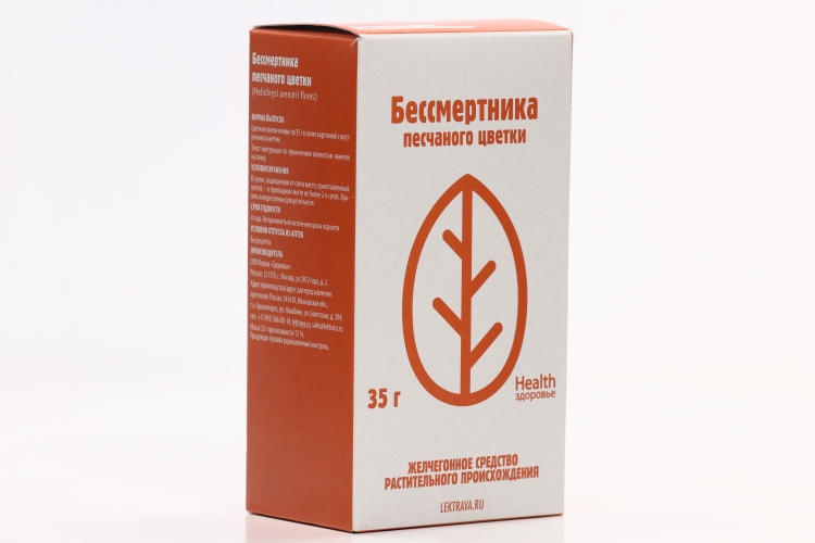 Бессмертник цв, 35 г, сырье измельченное