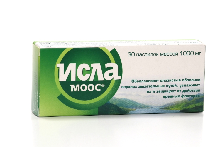 Исла Моос, 1 000 мг, 30 шт, пастилки