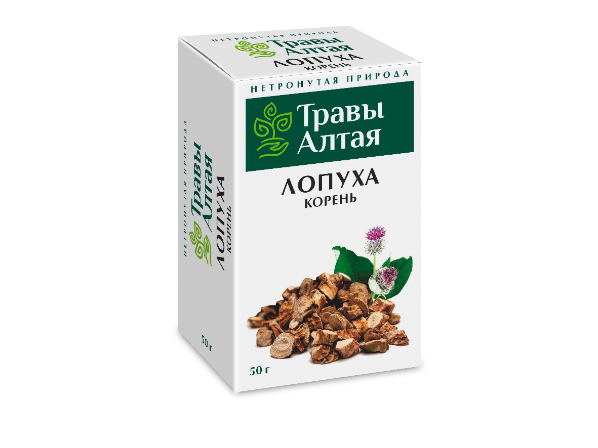 Лопуха корень серии Алтай, 50 г
