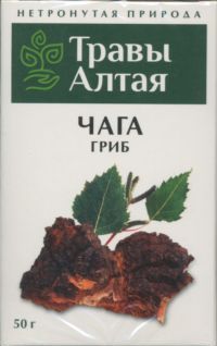 Чага гриб серии Алтай, 50 г