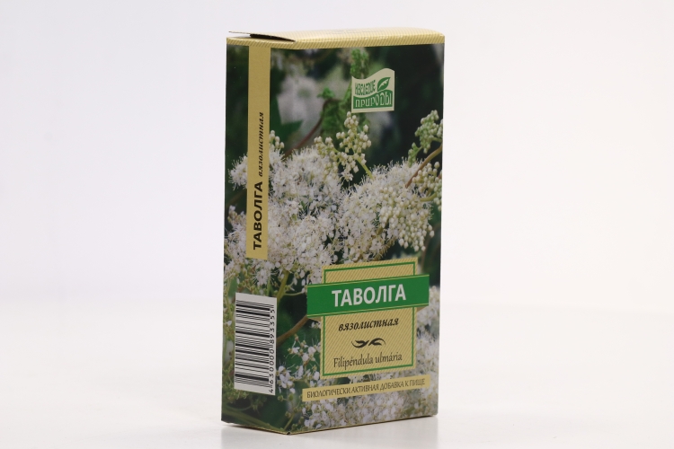 Таволга вязолистная (Лабазник), 50 г, сырье растительное измельченное