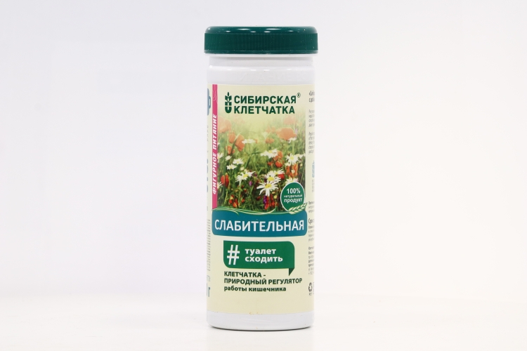 Клетчатка Сибирская Слабительная, 170 г