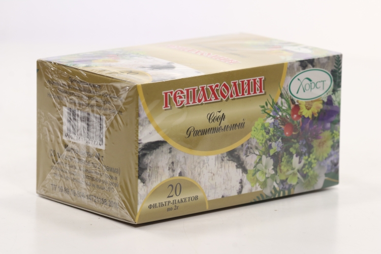 Сбор Гепахолин, 2 г, 20 шт, сырье растительное