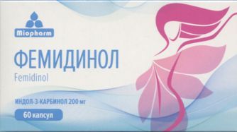 Фемидинол, 400 мг, 60 шт, капсулы