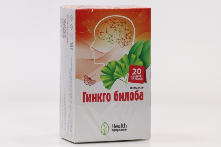 Гинкго Билоба, 2 г, 20 шт, ф/п