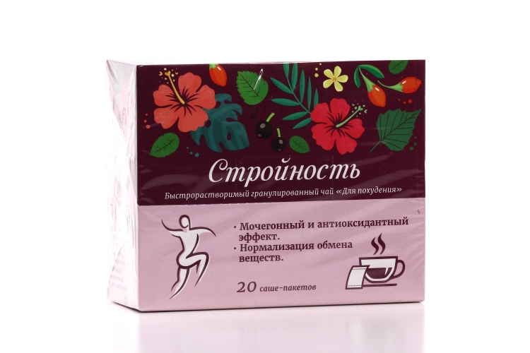 Для похудения чай гранулированный Стройность, 8 г, 20 шт