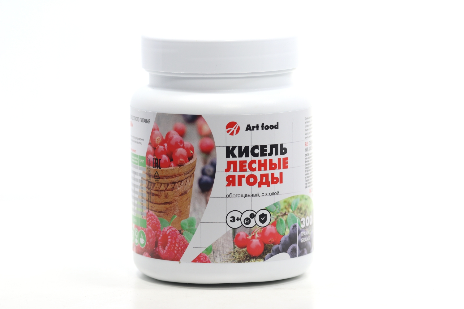 Кисель лесная ягода, 300 г, гранулы