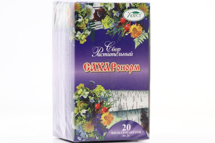 Сбор САХАРОнорм Хорст 2 г, 20 шт, сырье растительное
