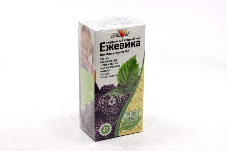 Чай Тиавит Ежевика, 1,8 г, 20 шт, фильтр-пакет