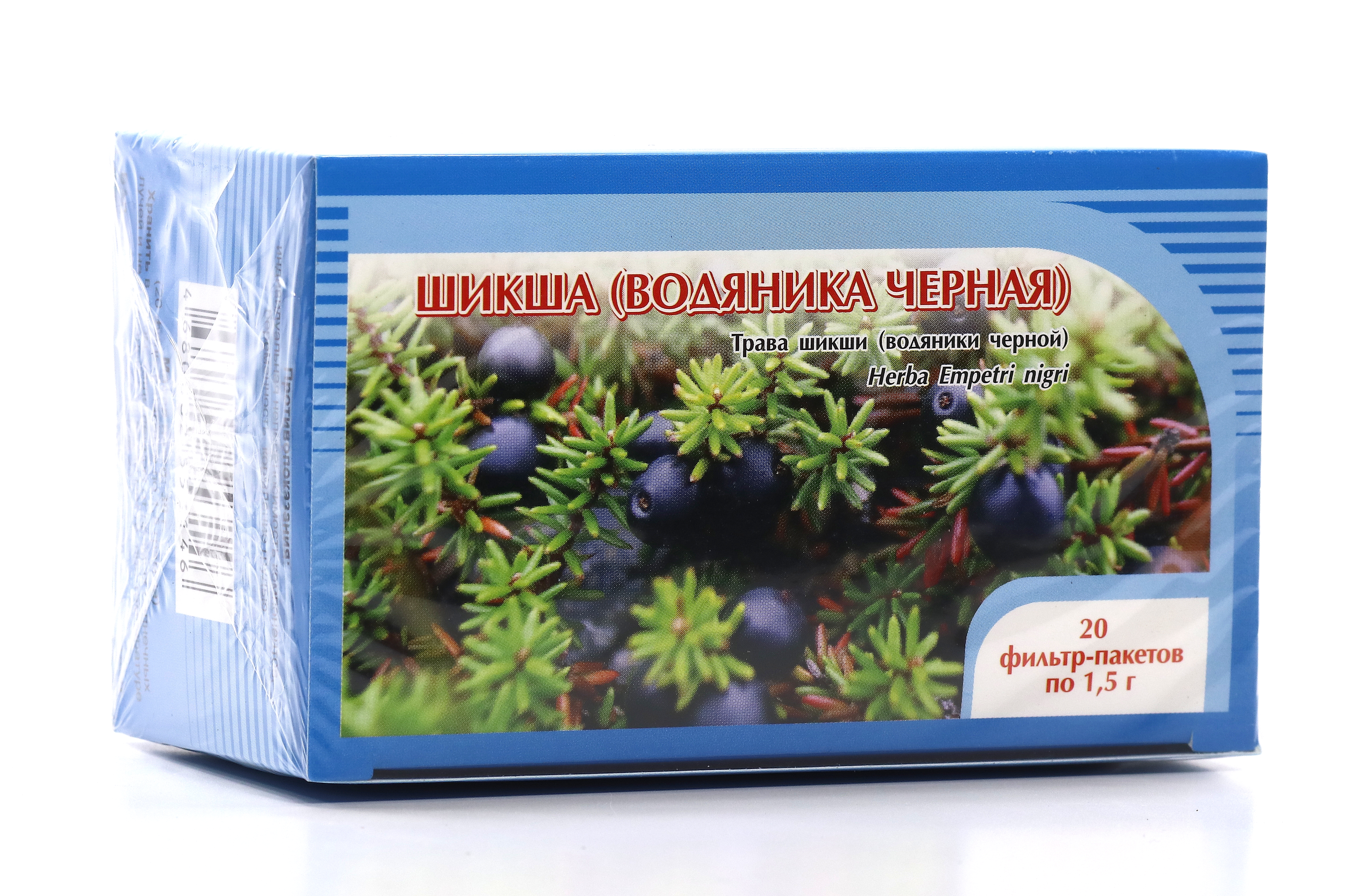 Шикша (водяника черная), 1,5 г, 20 шт, ф/п