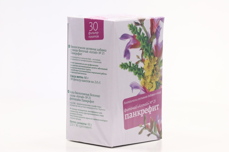 Фиточай Алтай №21 Панкрефит, 2 г, 30 шт