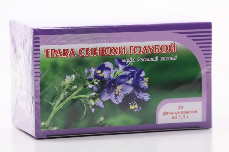 Синюхи голубой трава 1,5 г, 20 шт, фильтр-пакет