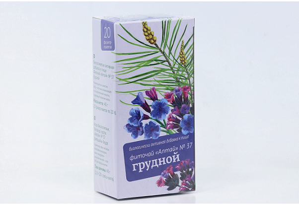 Фиточай Алтай №37 Грудной, 2 г, 20 шт