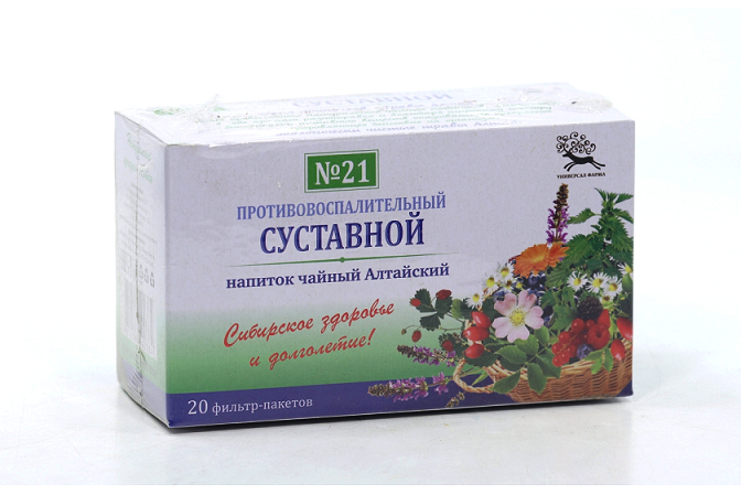 Фиточай Алтайский №21 Суставной 1,5 г, 20 шт