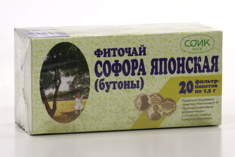 Фиточай  Софора японская (бутоны), 1,5 г, 20 шт