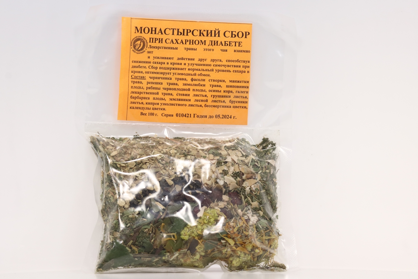 Сбор Монастырский при диабете, 100 г