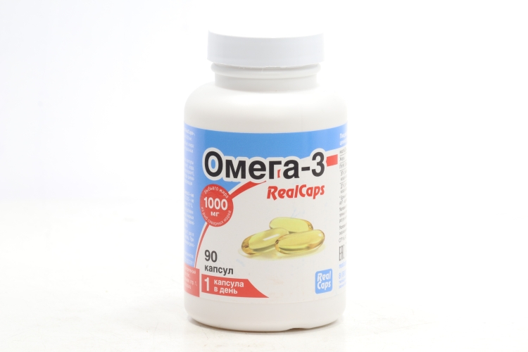 РеалКапс Омега-3 1400 мг, 90 шт