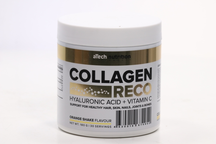 Добавка д/суставов и связок aTech nutrition Collagen RECO апельсиновый шейк, 180 г