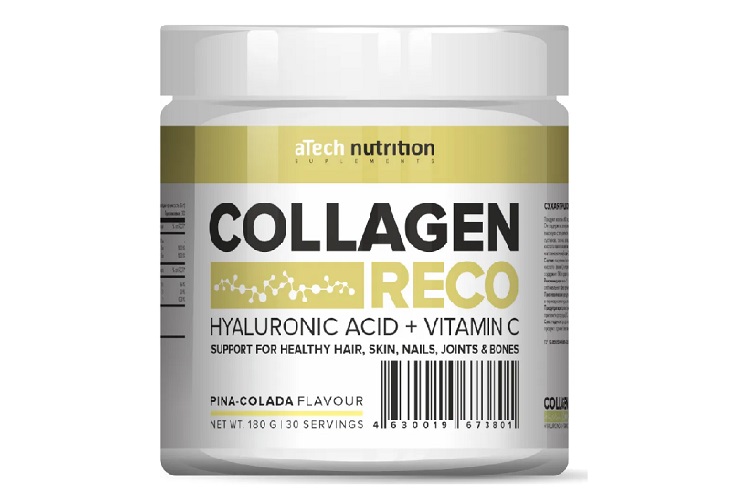 Добавка д/суставов и связок aTech nutrition Collagen RECO пина-колада, 180 г