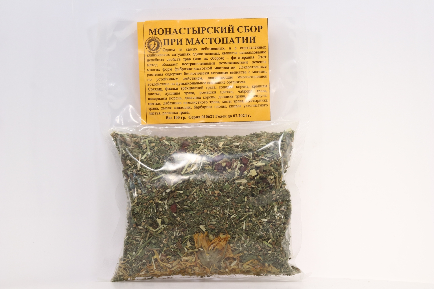 Сбор Монастырский мастопатия, 100 г