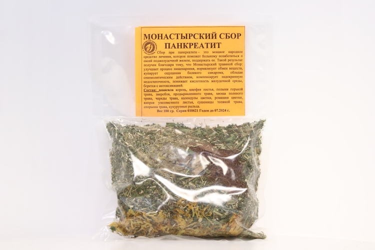 Сбор Монастырский панкреатит, 100 г