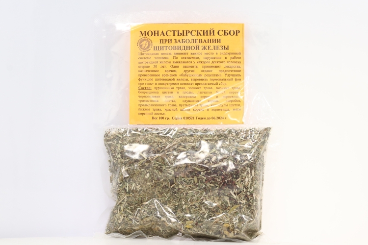 Сбор Монастырский щитовидная железа, 100 г