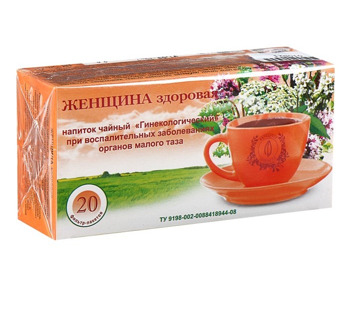Чайный напиток «Женщина здоровая. Гинекологический», фильтр-пакет, 20 шт.