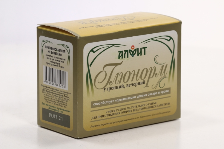 Алфит Глюнорм, 2 г, 60 шт, брикеты