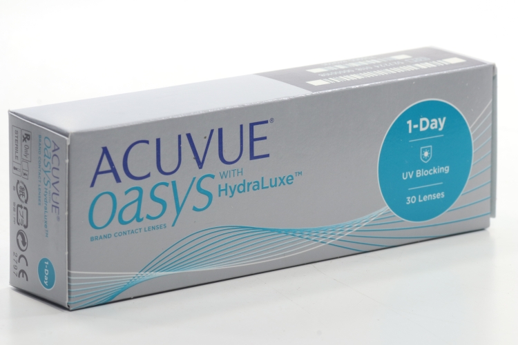 Контактные линзы ACUVUE Oasys with hydraluxe 30 линз R 9.0 D -2.00