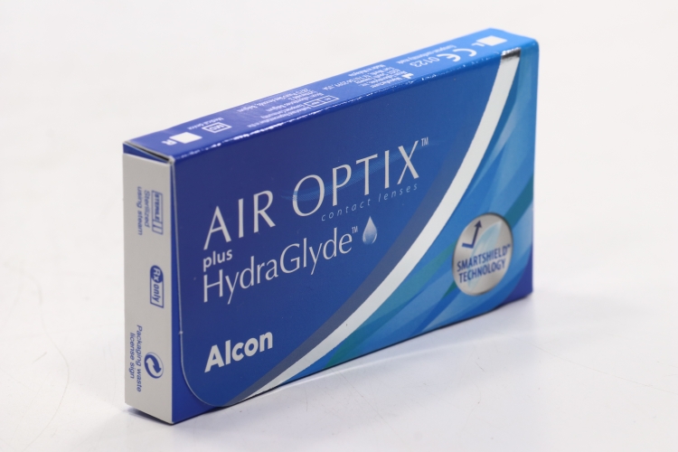 Контактные линзы Air Optix plus HydraGlyde (6) -4.50, 6 шт