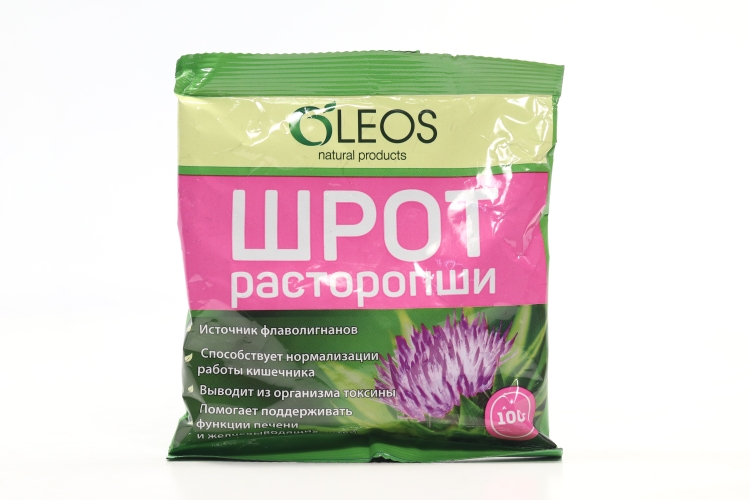 Расторопши шрот Oleos, 100 г