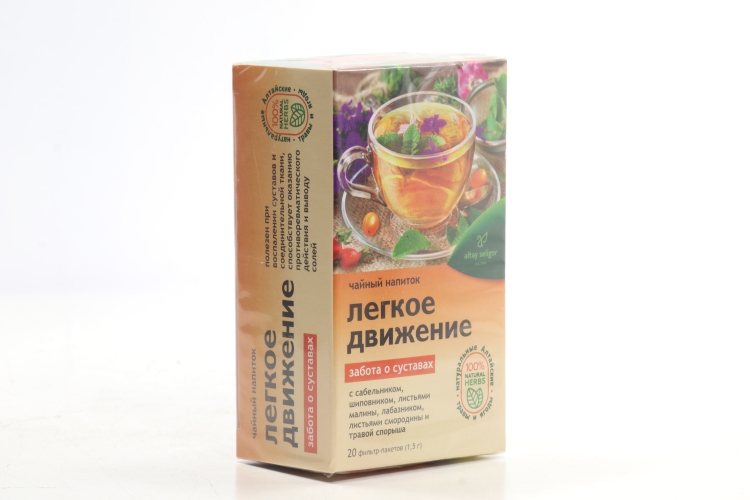 Чайный напиток Алтай-Селигор Легкое движение, 1,5 г, 20 шт, ф/п