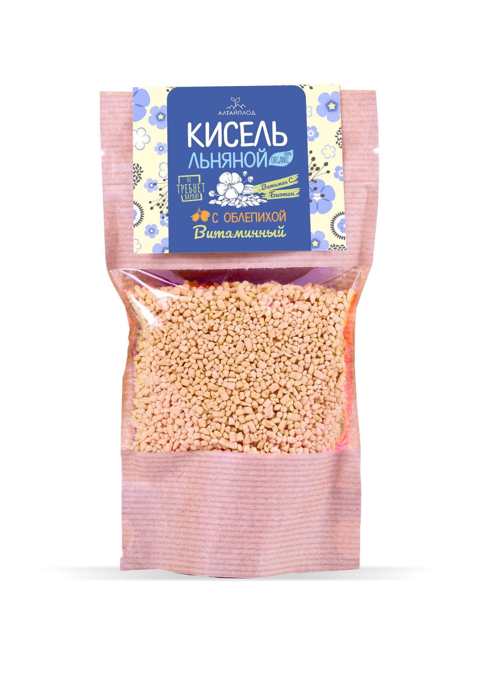 Кисель АлтайПлод Черносмородиновый со льном витаминизир, 140 г