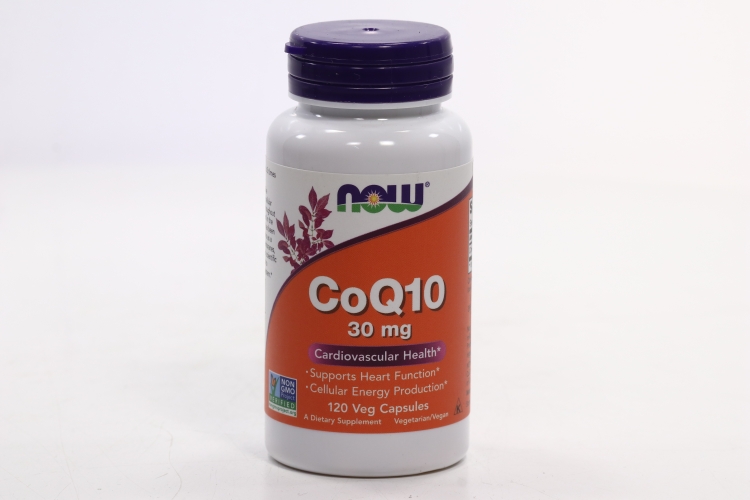 Коэнзим Q10 NOW, 30 мг, 120 шт, капсулы