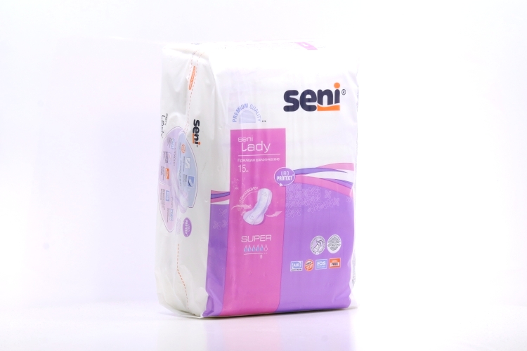 Урологические прокладки д/женщин Seni LADY Super, 15 шт