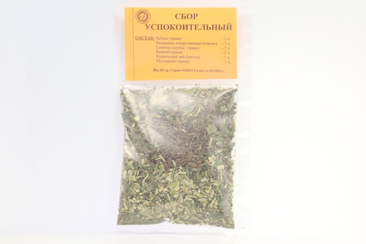 Сбор Успокоительный взрослый, 50 г