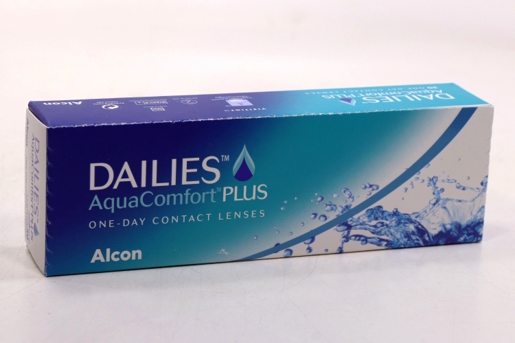 Линзы Alcon Dailies Aqua Comfort Plus контактные однодневные (диоптрия -3,5), 30 шт