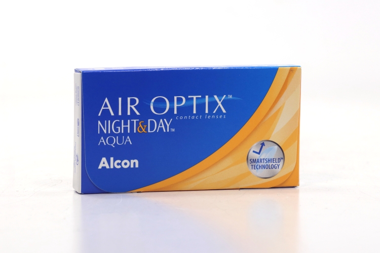 Линзы Alcon Air Optix Night and Day контактные (диоптрия -2,0), 3 шт